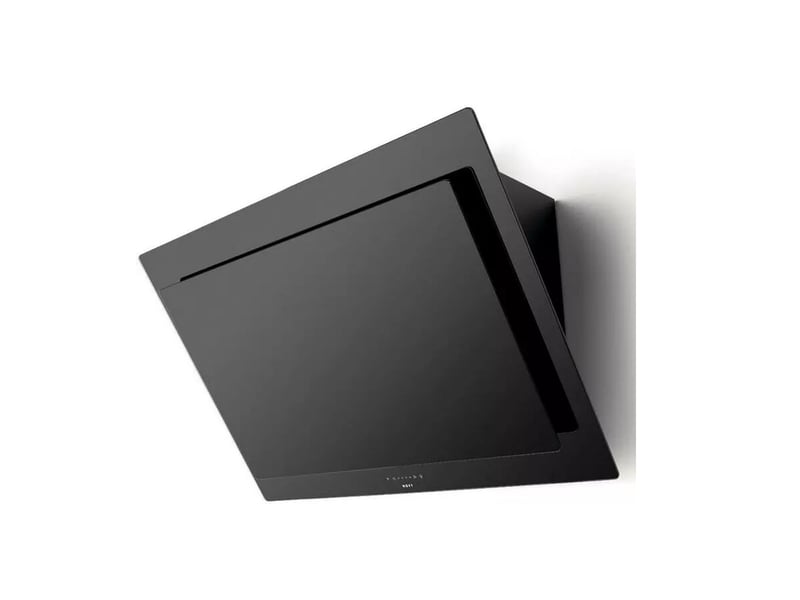 Novy - hotte décorative murale 90cm 490m3h noir 7836 - vision 7836 - Conforama A