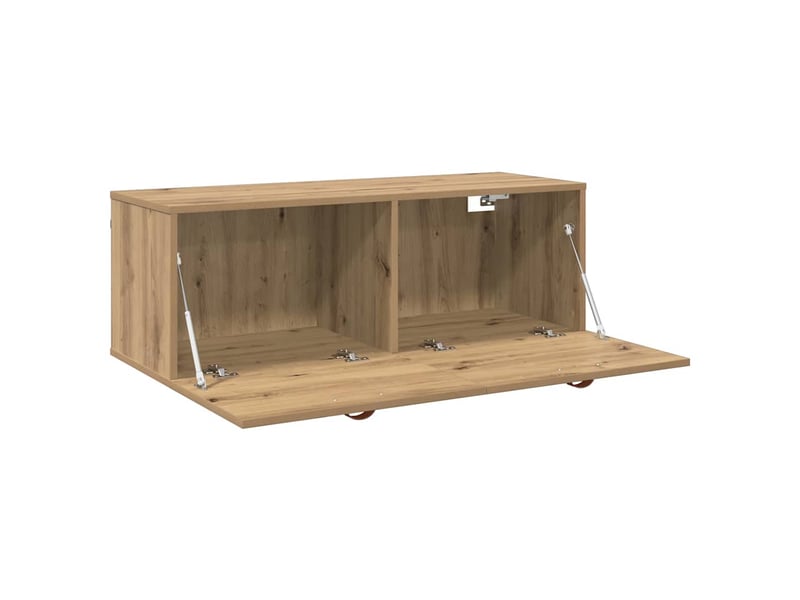  Armoire murale salon, meuble de rangement 100 x 36,5 x 35 cm bois d'ingénierie shl4968  - Conforama E