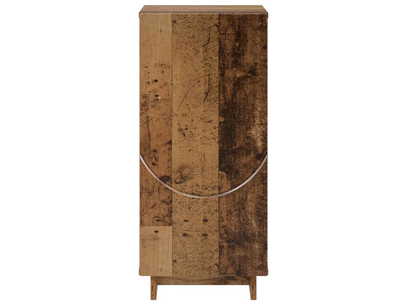  Buffet salon, buffet de rangement bois ancien 33,5x34,5x75 cm bois d'ingénierie shl6866  - Conforama D