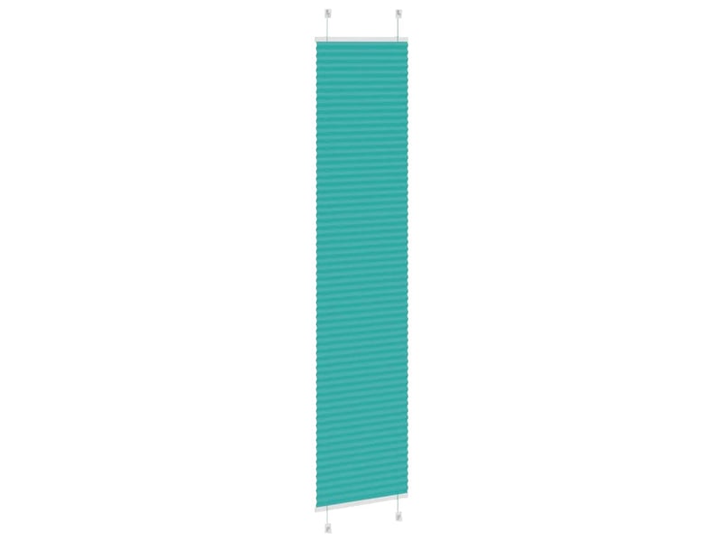  Store plissé, store de fenêtre vert pétrole 45x200 cm largeur du tissu 44,4 cm cf47089  - Conforama D