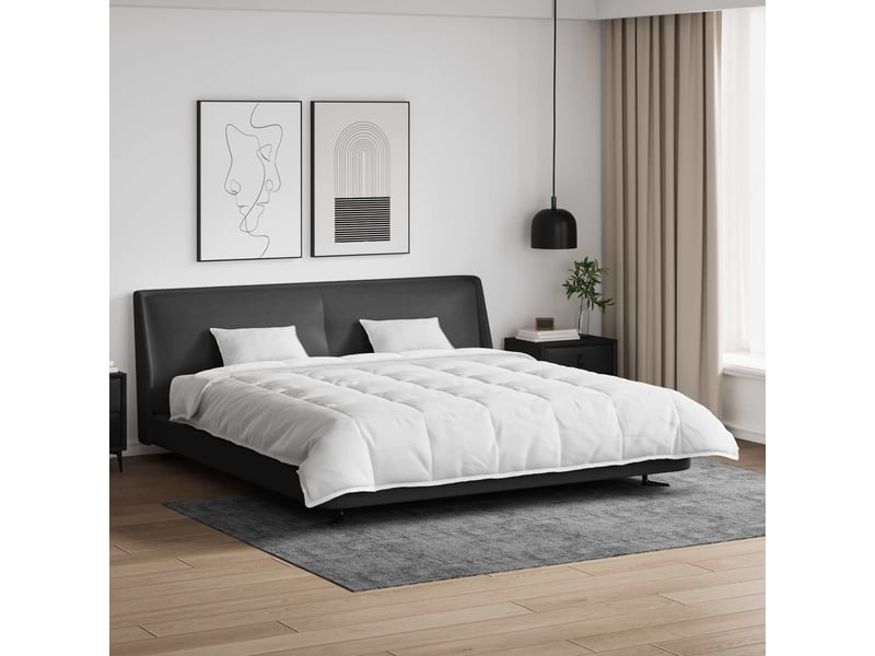  Ensemble de duvet avec oreiller 3 pièces - couette blanc plume de canard  - Conforama B