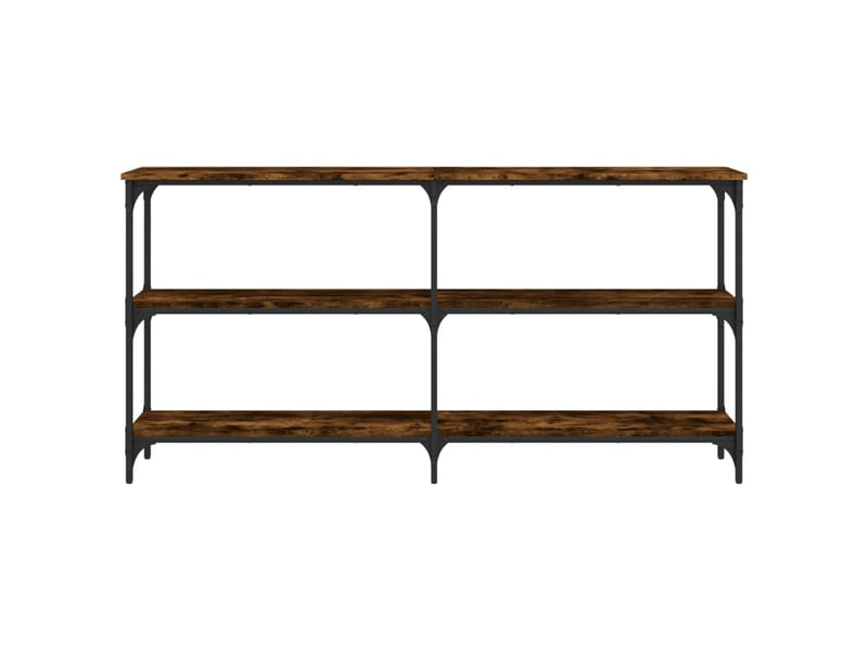  Table de chevet - table console chêne fumé 150x29x75 cm bois d'ingénierie  - Conforama C