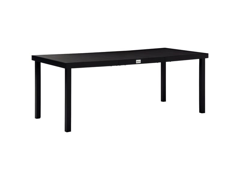  Table à manger de jardin pour 8 personnes, table de jardine en aluminium, pour patio, terrasse, 190 x 90 x 74  - Conforama A