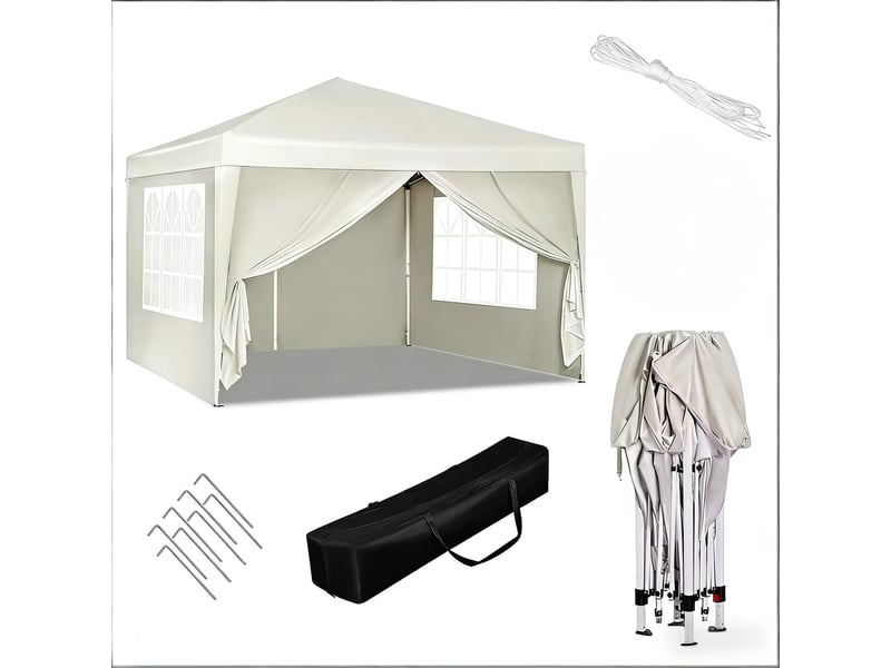  Gazebo moderne de jardin, pavillon extérieur pour terrasse, mariage et événements  - Conforama A