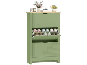 Meuble à chaussures 18 paire(s) <strong>PANGIVO</strong> <strong></strong> coloris bicolore