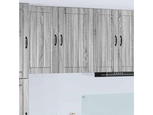 Meuble mural de cuisine, armoire de cuisine sonoma gris 50x31x100cm