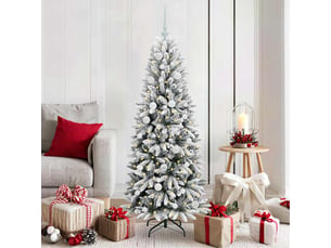 Sapin de noël - arbre de noël artificiel blanc 150 cm