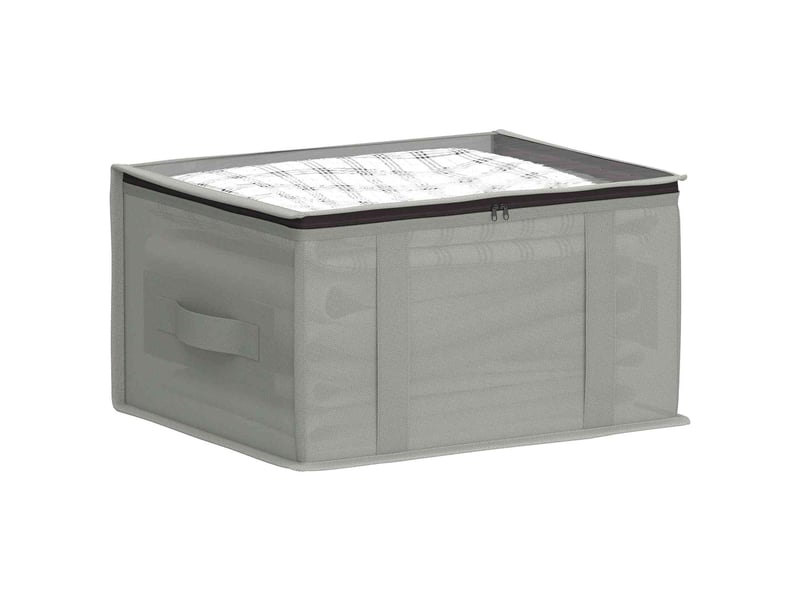 Boîte de rangement avec fenêtre transparente 6 pcs tissu intissé shl96238 - Conforama C