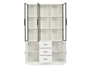 Lit adulte coloris blanc <strong>SWEIKO</strong> <strong></strong> - 120 cmx200 cm