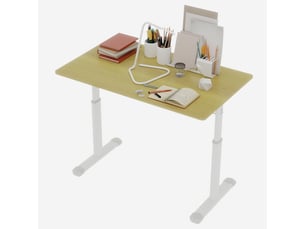 Bureau enfant <strong>FLORAGRACE</strong> <strong></strong> 100 cm coloris bois clair