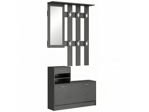 Console 0 tiroir(s)  coloris noir <strong></strong> <strong></strong>