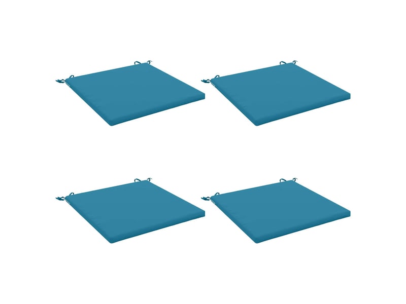  Lot de 4 coussins de siège, coussins d'assise soest 100 % polyester cf60185  - Conforama A