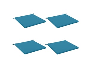 Lot de 4 coussins de siège, coussins d'assise soest 100 % polyester cf60185