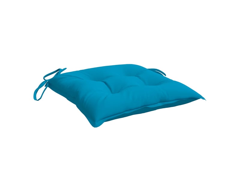  Lot de 6 coussins de palette, coussins de canapé bleu clair 50x50x7 cm tissu oxford cf59747  - Conforama E