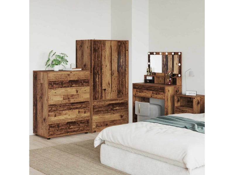  Armoires de rangement salon 80 x 48 x 105 cm bois d'ingénierie shl5361  - Conforama B