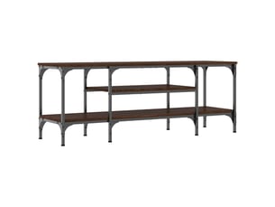 Meuble tv coloris marron 121 cm <strong></strong>  <strong></strong>