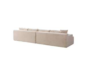 Canapé modulable | canapé de salon, facile à déplacer, format compressé, mousse haute résilience 30d, en tissu chenille