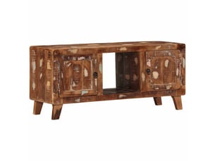 Meuble tv coloris marron 105 cm <strong></strong>  <strong></strong>