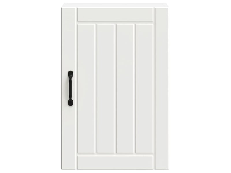  Meuble de rangement, armoire murale de cuisine lucca blanc bois d'ingénierie shl2353  - Conforama E