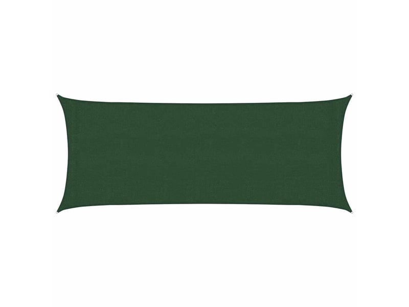  Voile d'ombrage - voile d'ombre - voile parasol 160 gm² vert foncé 2x5 m pehd  - Conforama A