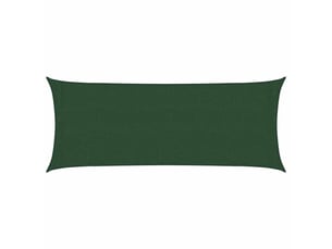Voile d'ombrage - voile d'ombre - voile parasol 160 gm² vert foncé 2x5 m pehd
