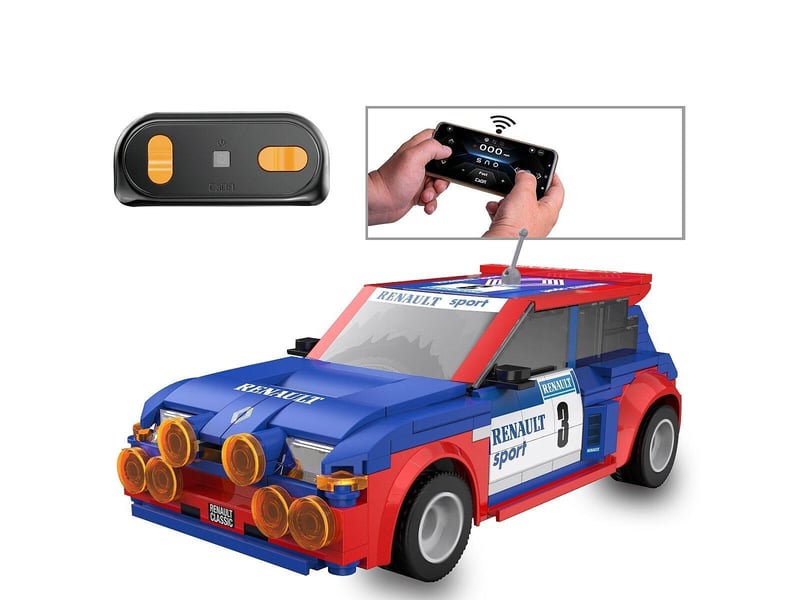  Cada renault 5 maxi turbo 1:20 2,4ghz bricks 402934 - Conforama C