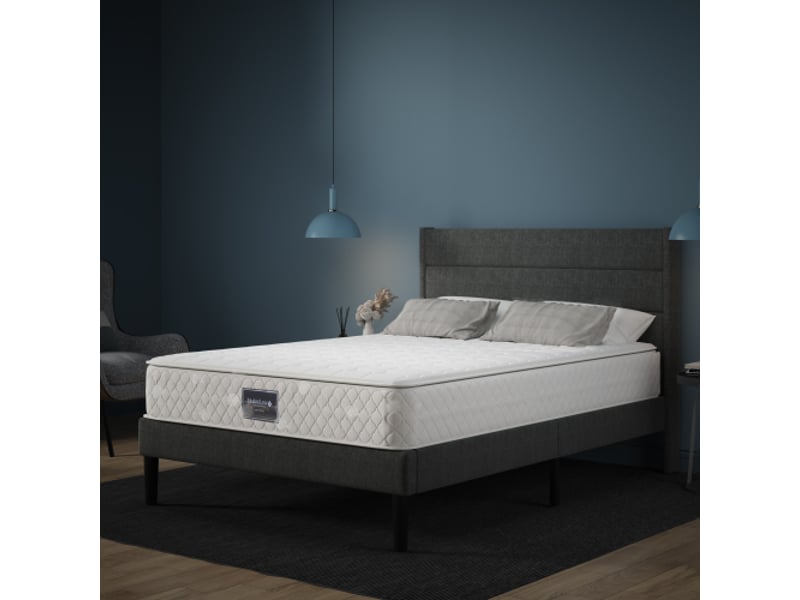 Matelas à ressorts, matelas mousse froide 7 zones, ressorts ensachés, 140x200cm, niveau de dureté h3, hauteur 25cm - Conforama B