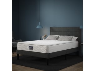 Matelas 140x200 cm OKWISH   Ressorts ensachés soutien Souple épaisseur 25 cm