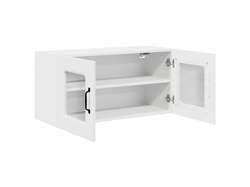  Meuble mural de cuisine | armoire de cuisine blanc 80x31x40cm shl6716  - Conforama E