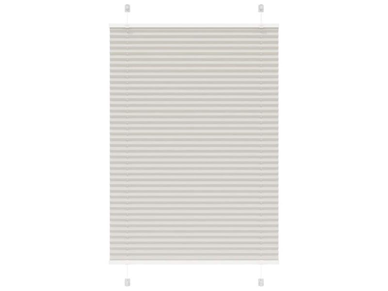  Store plissé, store de fenêtre gris clair 95x100 cm largeur du tissu 94,4 cm cf46913  - Conforama B