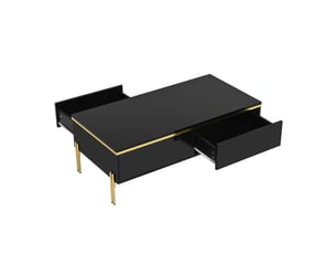 Meuble tv coloris noir 170 cm   evarich