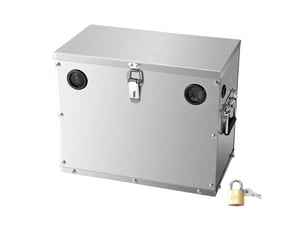 Vevor boîtier à batterie groupe 2431 inox pour voitures moteurs de pêche traîne