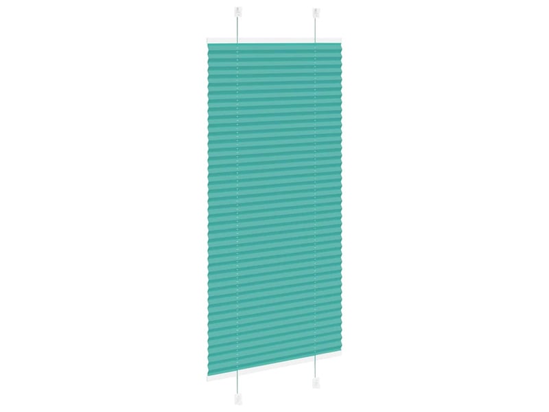Store plissé, store de fenêtre vert pétrole 65x150 cm largeur du tissu 64,4 cm cf47095 - Conforama D