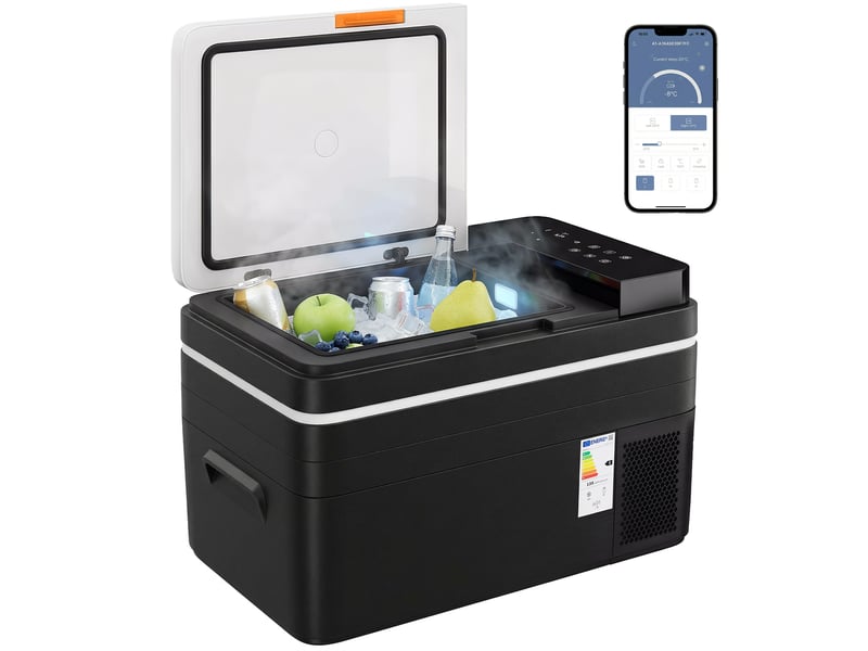 Petit réfrigérateur 91l, blanc frigo compact avec congélateur, refroidissement silencieux réfrigérateur sous plan pour cuisine - homcom
