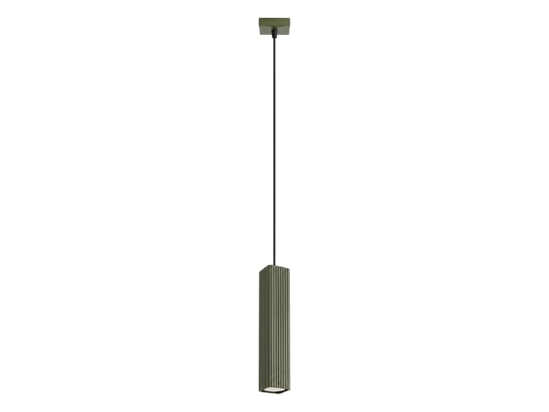  Suspension rayo 1 vert olive aluminium moderne 118x8x8cm SL.3183 - Conforama A