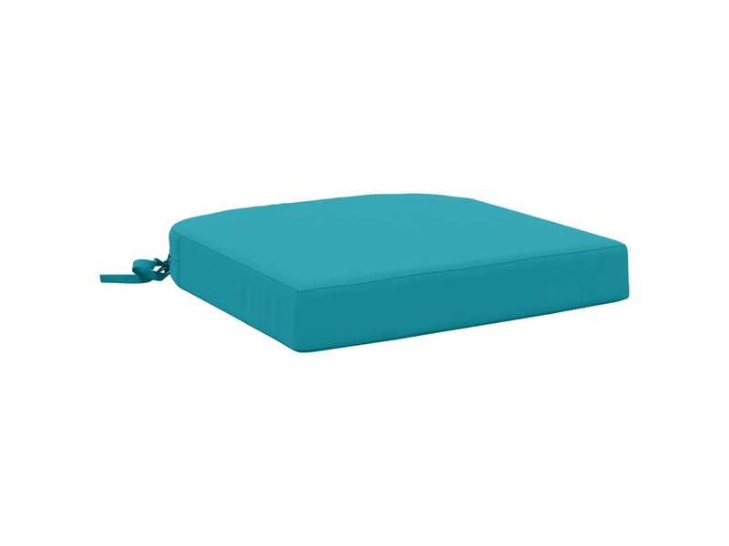  Coussin de siège, coussin d'assise en 1 pièce soest 100 % polyester turquoise cf55857  - Conforama A
