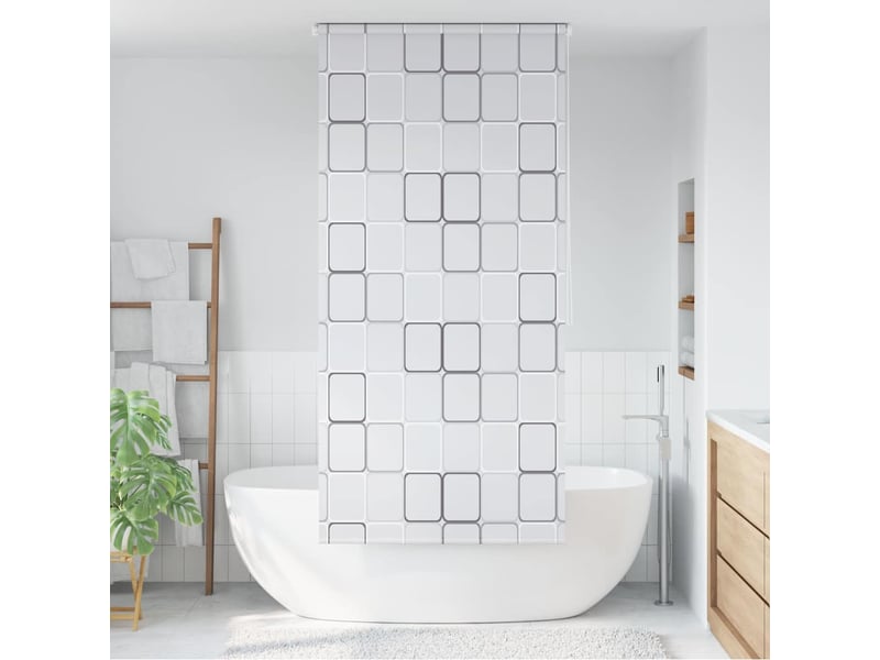  Store enrouleur, store roulant de douche 100x240 cm carré cf47259  - Conforama B