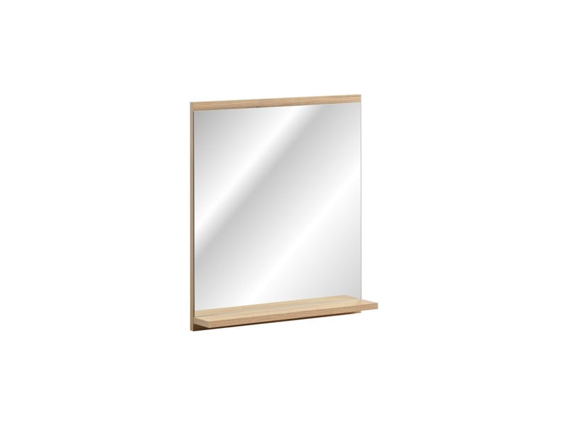  Miroir salle de bain rectangulaire 57x50 cm avec rebord rangement  - Conforama A