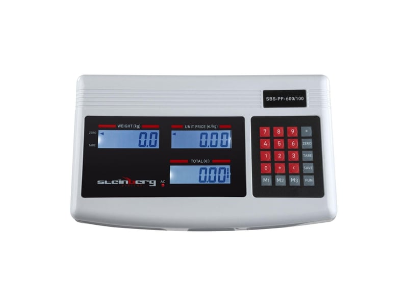  Balance plateforme digitale professionnelle 600kg 100g 3414153  - Conforama C