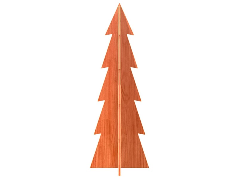  Sapin de noël - arbre de noël en bois pour décoration 112 cm bois de pin massif  - Conforama C