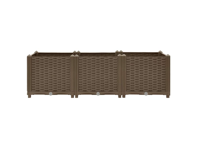  Jardinière - lit surélevé 120x40x38 cm polypropylène  - Conforama C