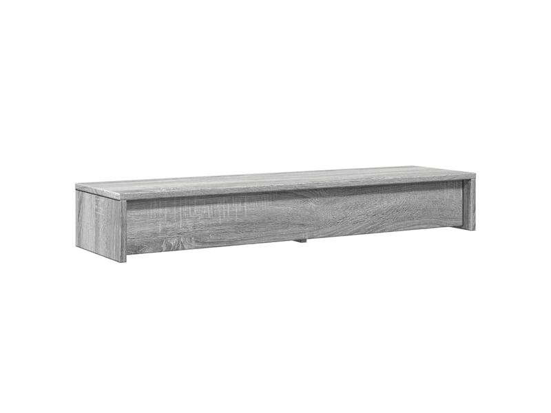  Support de moniteur table meuble bureau avec tiroirs sonoma bois d'ingénierie gris 02_0044947  - Conforama E