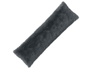 Coussin avec oreiller, coussin décoratifs heerlen anthracite 40 x 145 cm fleece pv cf50955