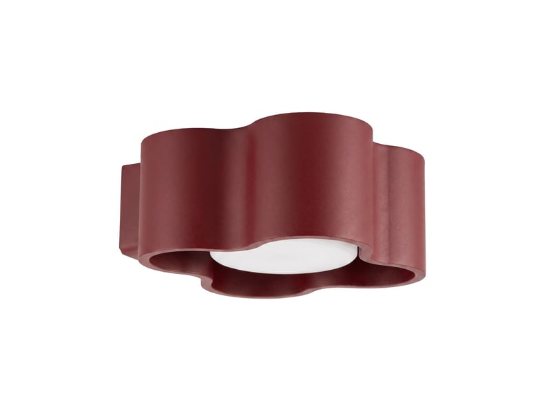 Applique ovio bordeaux gx53 aluminium moderne 6x12x14.5cm SL.3367 - Conforama A