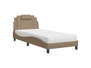 Lit simple 80x200 cm    coloris marron