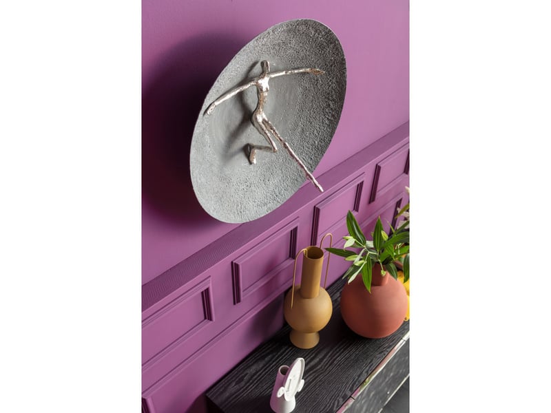  déco murale umano 60cm argentée  - Conforama E