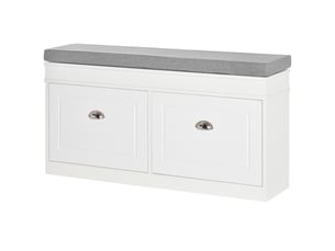 Console 2 tiroir(s)  coloris blanc <strong></strong> <strong></strong>