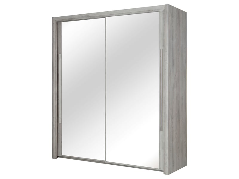 Armoire 2 portes L.183 cm CYRUS L183 - Conforama C