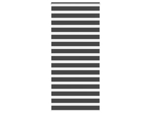 Store zèbre, store de fenêtre noir 110x230 cm largeur du tissu 105,9 cm polyester cf48861