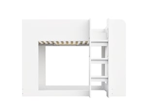Lit superposé 90x200 cm ARVELLA coloris blanc
